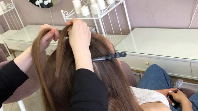 СТОЙКИЙ ВЫСОКИЙ ХВОСТ на длинные густые волосы смотреть онлайн