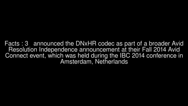 DNxHR codec Top #5 Facts смотреть онлайн