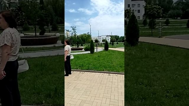 парк в городе Магас Инушетия смотреть онлайн