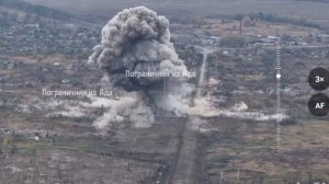 Прилёт ОДАБ-1500.