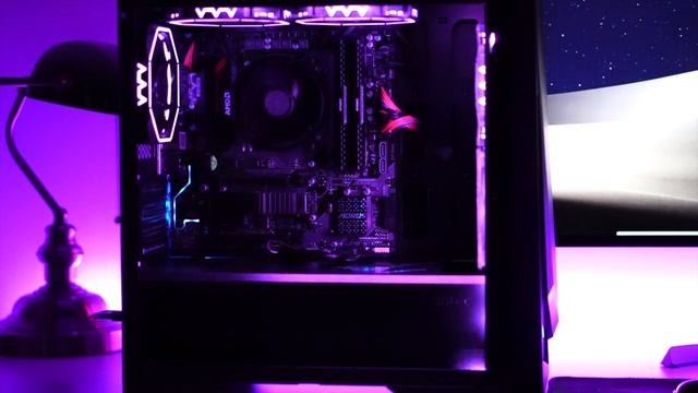NOW SOLD - GIGABYTE B450 M AUROS BUILD FOR SALE-  ARGB LIGHTING SHOW PUTTING NZXT TO SHAME смотреть онлайн
