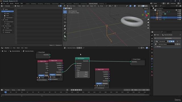 4 -Geometry Nodes Data types смотреть онлайн