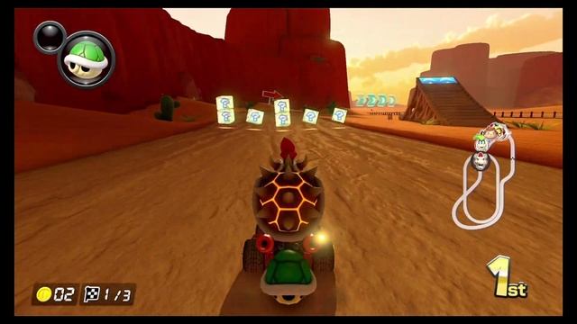 Dry Bowser Wins! Mario Kart 8 Deluxe DLC | Wave 2 | New Tracks Turnip Cup 100cc! смотреть онлайн