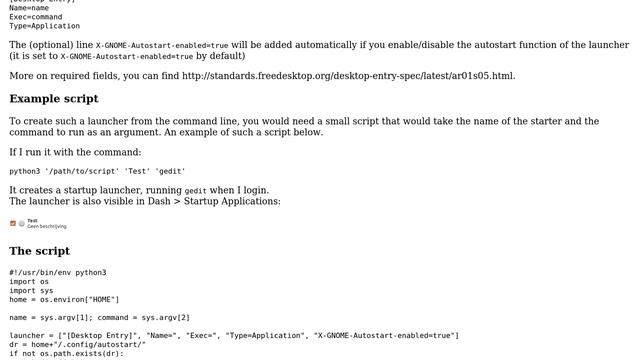 Ubuntu: How to add a script to Startup Applications from the command line? (2 Solutions!!) смотреть онлайн