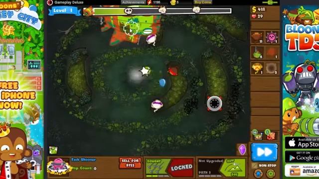 Bloons Monkey City 132 City 2 - [ Deutsch | German | Gameplay | Let's Play | Mobile | IOS | Iphone смотреть онлайн