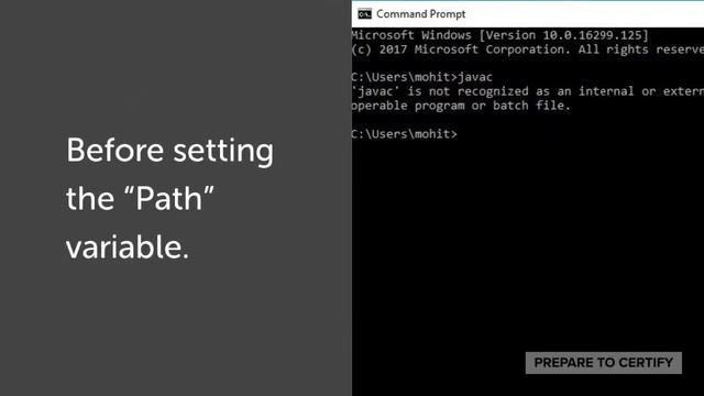 Steps to set up variables for JDK in Windows computer смотреть онлайн