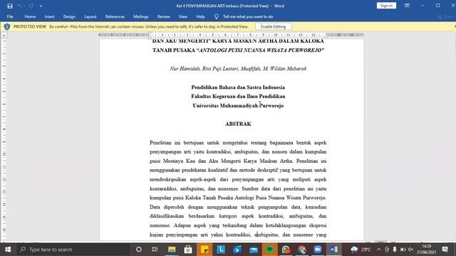 Kelompok 3 dan 4 Pengkajian Puisi. смотреть онлайн
