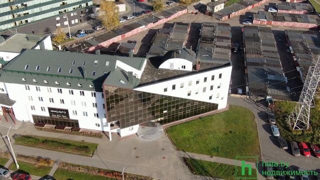 Бизнес-центр "Сакрамент", Минск. Облет на квадрокоптере. смотреть онлайн