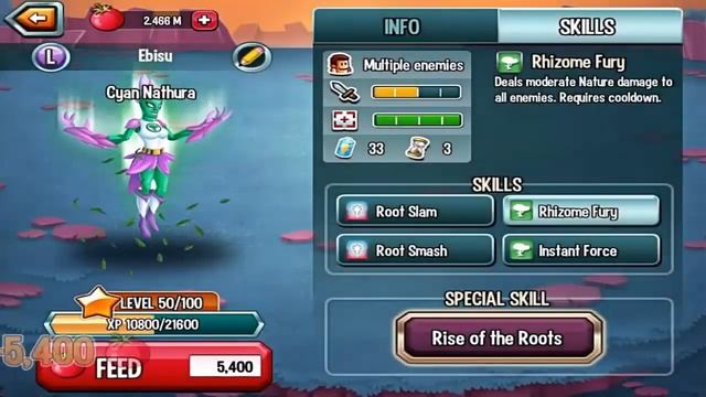 Cyan Nathura Monster In Monster Legends Level Up 1 To 100 Egg Review смотреть онлайн