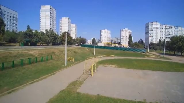 Новая Салтовка с высоты птичьего полёта г. Харьков смотреть онлайн