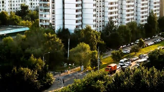 Otradnoe Moscow. My first short timelapse. смотреть онлайн