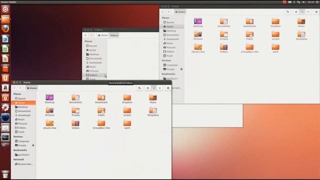Unity Changes - Ubuntu 13.04 Raring Ringtail (19.01.2013) смотреть онлайн