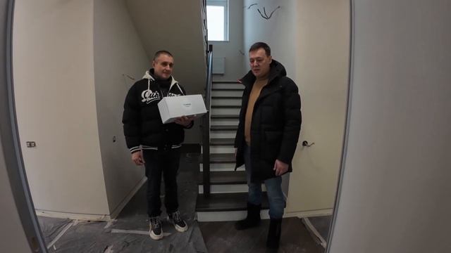 Отзыв клиента по строительству двухэтажного дома с гаражом 
