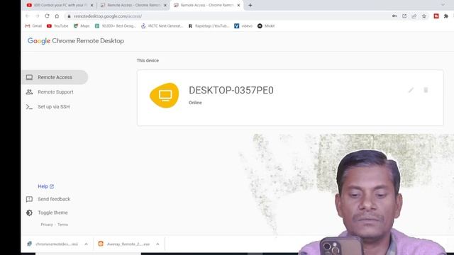 Control your PC with your Phone 😲 Chrome Remote Desktop how to setup guide | ShahTech смотреть онлайн