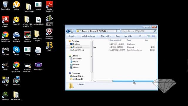 How to get Cinema 4D r14 for free *Voice* HD смотреть онлайн