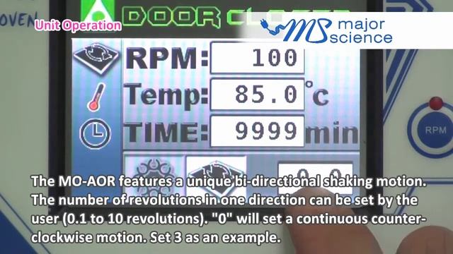 Major Science_MS Hybridization Orbital Shaking Oven_MO-AOR_QR смотреть онлайн