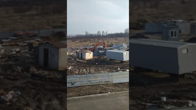Застройщик Краснодара утилизирует строительный мусор, после сдачи ЖК #Краснодар #западныйобход #ЖК