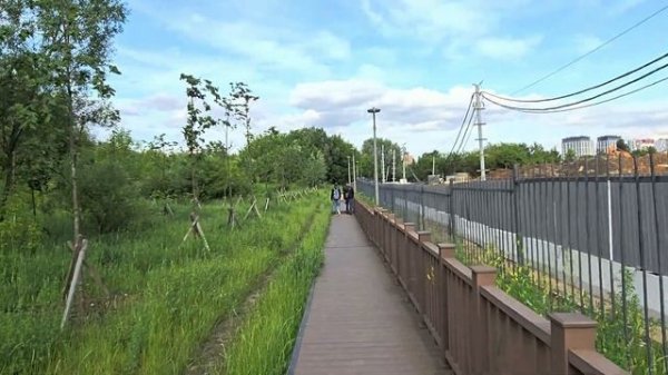 Старт продаж ЖК Веер от МР Групп (жк Veer Mr Group) дорога до Метро Давыдково через парк