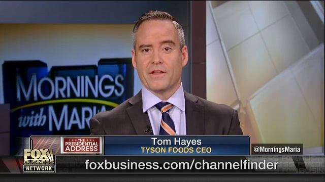 Tyson Foods CEO on optimism over potential regulatory reform смотреть онлайн