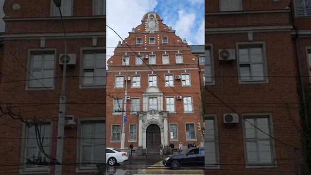 Фасад Старого Калининградского дома Дома Кёнигсберга