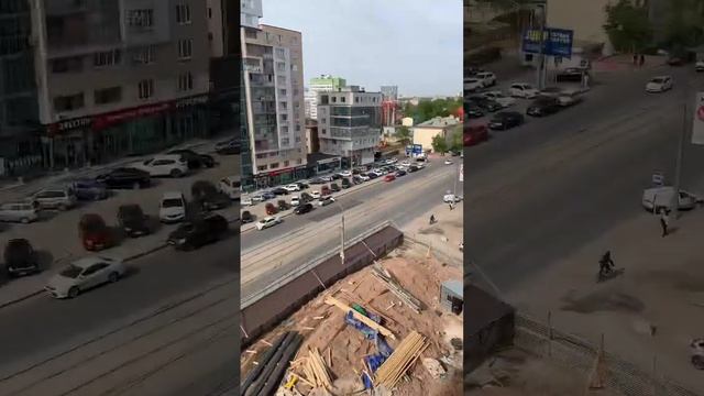 Вид с 9 этажа в ЖК Элементум, со студии 21м, за 3900, БеЗ ПВ!!! По субсидированной ставке 🔥