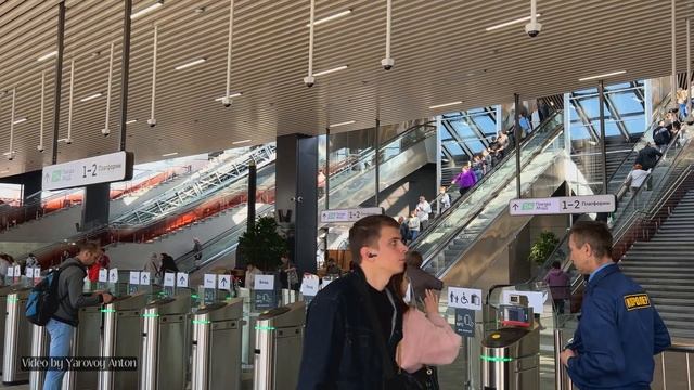 Строительство нового вокзала в Железнодорожном (Балашиха) МЦД-4 смотреть онлайн