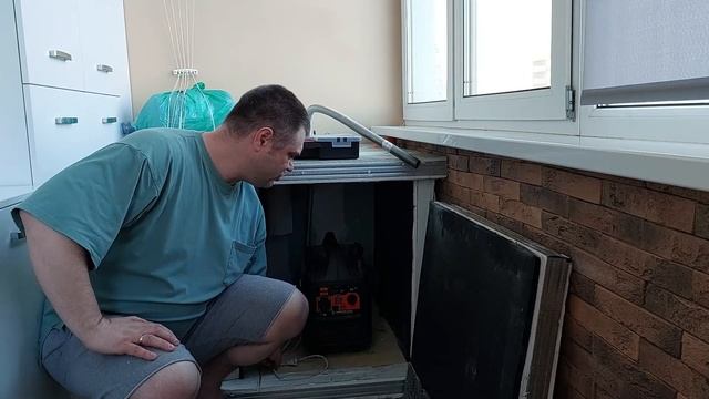 Установка Генератора на Балконе. Прошло 2 года. Сложности и решения. смотреть онлайн