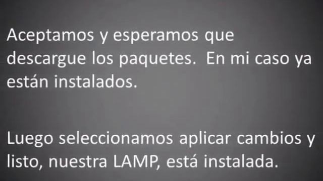 Instalación LAMP en Ubuntu 9.1 смотреть онлайн
