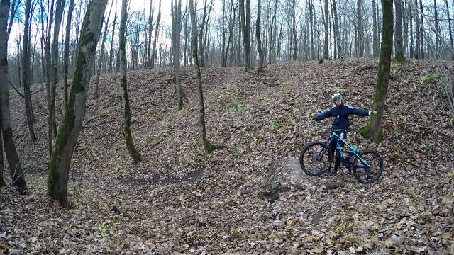 Митинский лес, спот "У белочки", ноябрьские покатушки смотреть онлайн