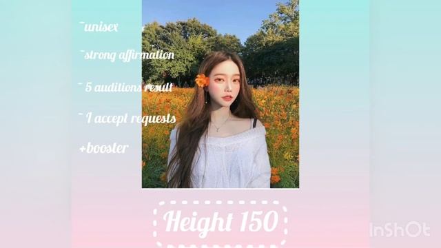 Рост 150 + бустер саблиминал 💖 смотреть онлайн