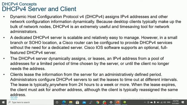 ACN Week 12 DHCP 1 смотреть онлайн