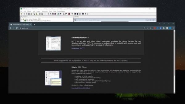 TCP/IP Server Crestron SIMPL Windows