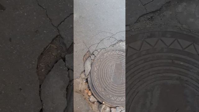 Люк на честном слове в Саратове на ул. Железнодорожная у дома 5/9 смотреть онлайн