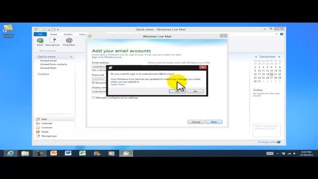 Day 13-1 Configuring Windows Live Mail смотреть онлайн