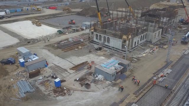 Строительство станции Керчь-Южная. 26 09 2019.