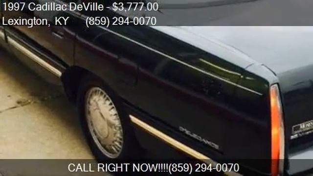 1997 Cadillac DeVille D'elegance 4dr Sedan for sale in Lexin смотреть онлайн