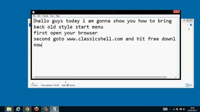 restore start menu in window 8 смотреть онлайн