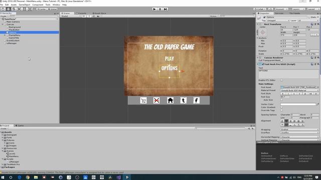 Slide-In/Pop-Up UI menu in Unity, Tutorial смотреть онлайн