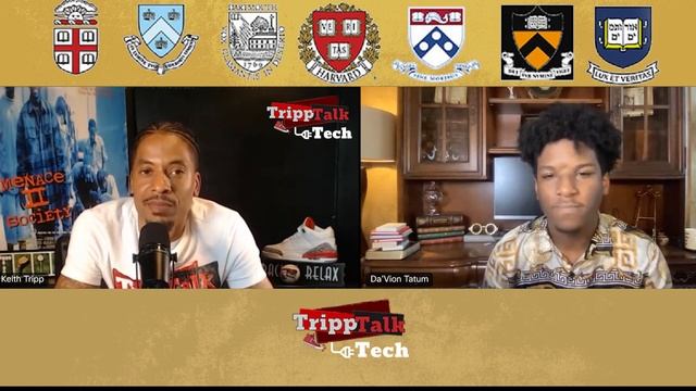 "THRIVING IN MY OWN LANE " | Da'Vion Tatum- TrippTalk Tech (S2E19) смотреть онлайн