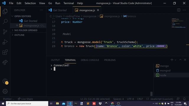 Learn Mongoose - Intro смотреть онлайн