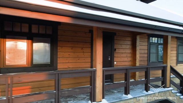 Рекламный видеоролик о продаже коттеджа, аэросъемка, инфографика смотреть онлайн