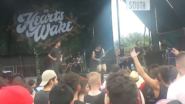 In Hearts Wake-Divine Live Warped Tour San Antonio, TX 6/25/16 смотреть онлайн