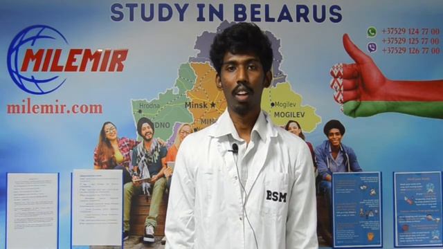 MATHUNEETHAN THAYALAN,  MBBS Student - BELARUSIAN STATE MEDICAL UNIVERSITY MINSK, Belarus - Milemir