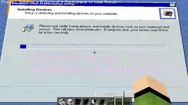 Clyth Gamez (Creeper Boy) | Test Windows 98 và Windows 2000 trong minecraft смотреть онлайн
