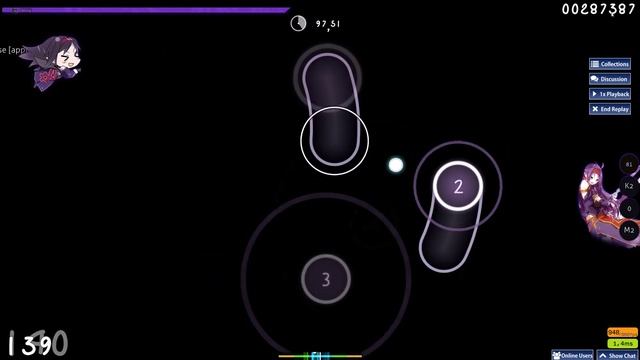 Osu! AK X LYNX ft. Veela - Virtual Paradise [apple's Insane] *4,14 смотреть онлайн