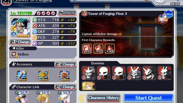 Bleach Brave Souls Senkaimon#1- 1-5 floors смотреть онлайн