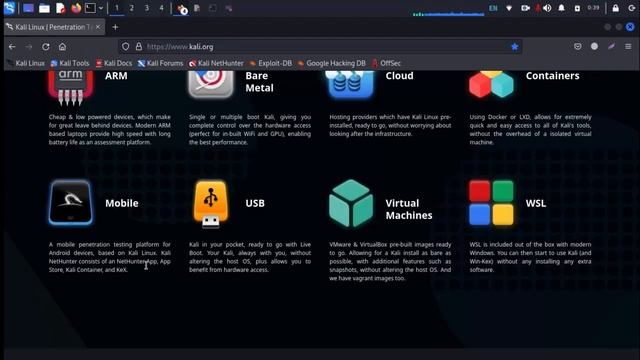 Kali.org - Different types of Kali Linux ISO Images смотреть онлайн