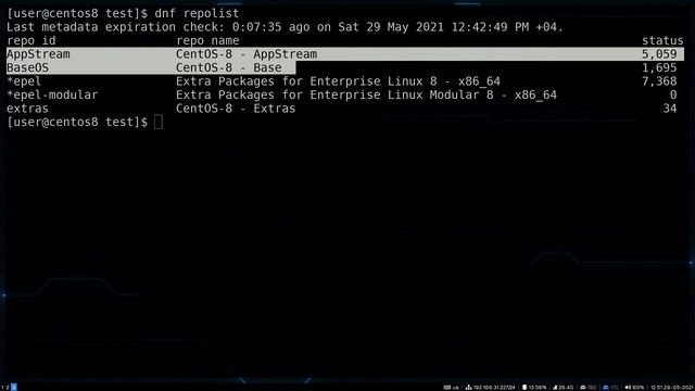 47. Пакетный менеджер - dnf (RHCSA) смотреть онлайн