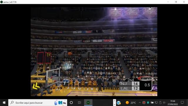 NBA 2K3 - Xbox Microsoft - Xemu - Test Windows 10 смотреть онлайн