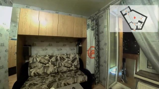 Продажа квартиры в Санкт-Петербурге. 1-к кв, 29 м², Купчинская ул., д. 3к1, Фрунзенский р-н смотреть онлайн